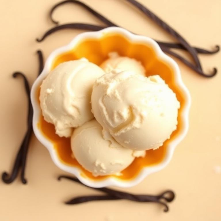 Madagascar Vanilla ice cream